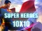 بازی Super heroes 10х10 آنلاین