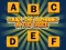 بازی Touch The Alphabet In The Oder آنلاین