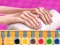 بازی Elsa's Fashion Nail Art DIY Blog آنلاین