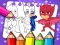 بازی PJ Masks Coloring Book آنلاین