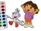 بازی Dora The Explorer Coloring Book آنلاین