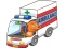 بازی Cartoon Ambulance Puzzle آنلاین