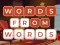 بازی Words from Words آنلاین