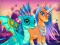 بازی Cute Unicorns And Dragons Puzzle آنلاین