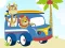 بازی Cute animals with cars difference آنلاین