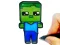 بازی Easy Kids Coloring Mineblox آنلاین