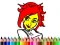 بازی Back To School: Cute Girl Coloring آنلاین