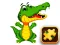 بازی Aligator Puzzle آنلاین