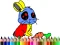 بازی Back To School: Rabbit Coloring Book آنلاین
