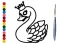بازی Back To School: Swan Coloring Book آنلاین