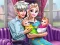 بازی Ice Queen Twins Family Day آنلاین