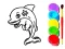 بازی Dolphin Coloring Book آنلاین