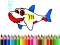 بازی Back To School: Shark Coloring Book آنلاین