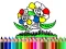 بازی Back to School: Flowers Coloring آنلاین