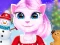 بازی Cat Girl Christmas Decor Game آنلاین