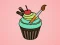 بازی Yummy Cupcake Coloring آنلاین