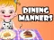 بازی Baby Hazel Dining Manners آنلاین