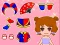 بازی Lovely Doll Dress Up Game آنلاین