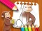 بازی Curious George Coloring Book آنلاین