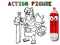 بازی Back To School: Action Figure Coloring آنلاین