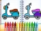 بازی Cute Bike Coloring Book آنلاین