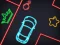 بازی Neon Car Puzzle آنلاین