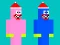 بازی Noob Huggy Kissiy آنلاین