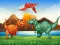 بازی Colorful Dinosaurs Match 3 آنلاین