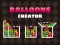 بازی Balloons Creator آنلاین
