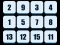 بازی Numbers Sliding Puzzle آنلاین