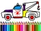 بازی Back To School: Trucks Coloring آنلاین