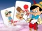 بازی Pinocchio Memory card Match آنلاین