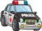 بازی Cartoon Police Cars Puzzle آنلاین