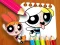 بازی The Powerpuff Girls Coloring Book آنلاین