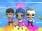 بازی Fall Guys And Girls Chibi Race Knockdown Multiplay آنلاین