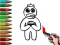 بازی Rainbow Friends Coloring Book آنلاین