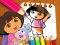 بازی Dora the Explorer the Coloring Book آنلاین