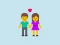 بازی Love match Compatibility test آنلاین