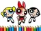 بازی PowerPuff Girls Coloring Book آنلاین