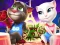 بازی Talking Tom and Angela Coloring آنلاین
