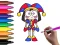 بازی Pomni Coloring Time آنلاین