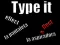 بازی Type it آنلاین