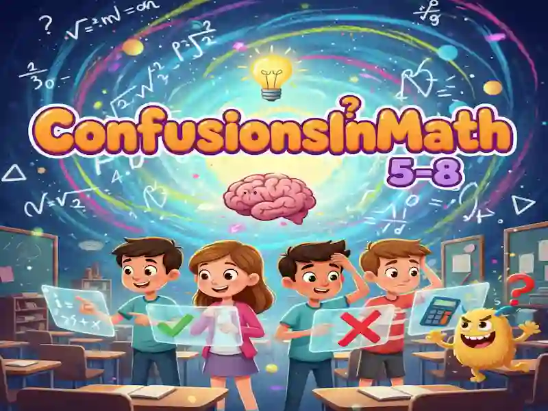 بازی ConfusionsInMath 5-8 آنلاین