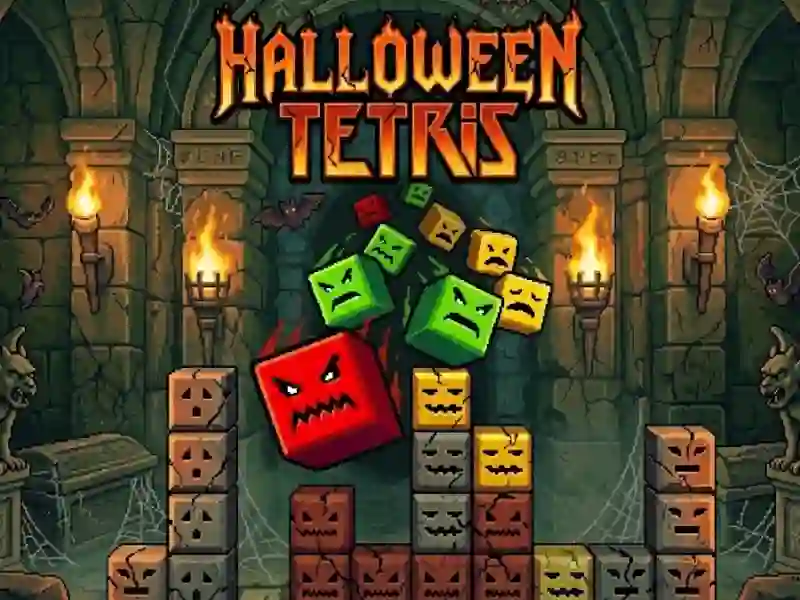 بازی Halloween Tetris آنلاین