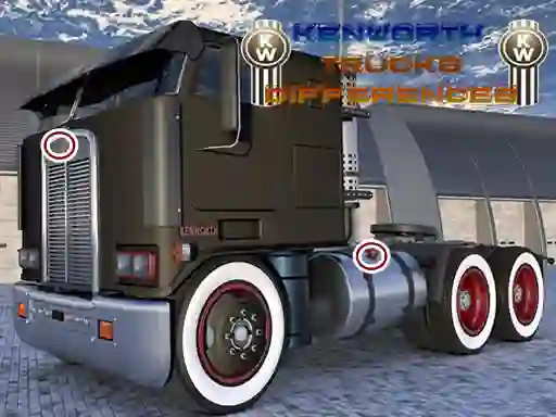 بازی Kenworth Trucks Differences آنلاین