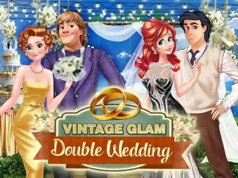 بازی Vintage Glam: Double Wedding آنلاین
