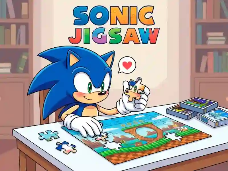 بازی Sonic Jigsaw آنلاین