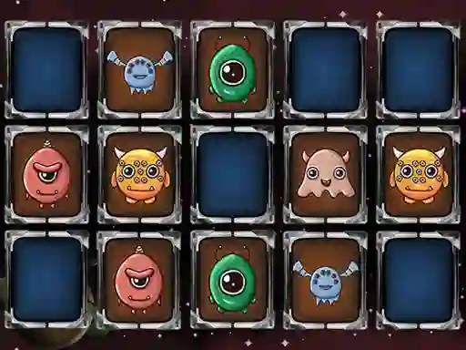 بازی Aliens Memory Game آنلاین