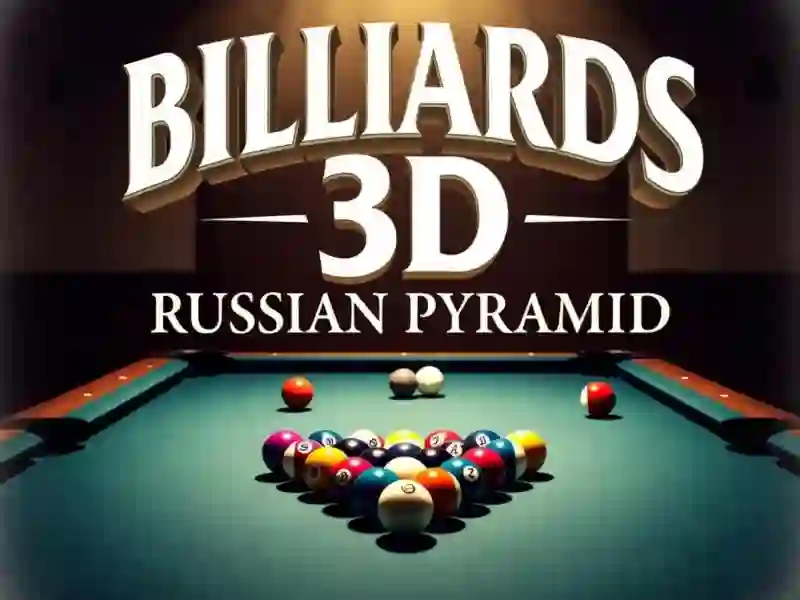 بازی Billiards 3D Russian Pyramid آنلاین