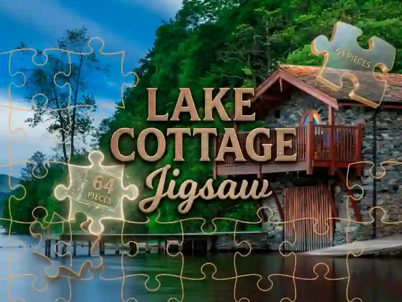 بازی Lake Cottage Jigsaw آنلاین